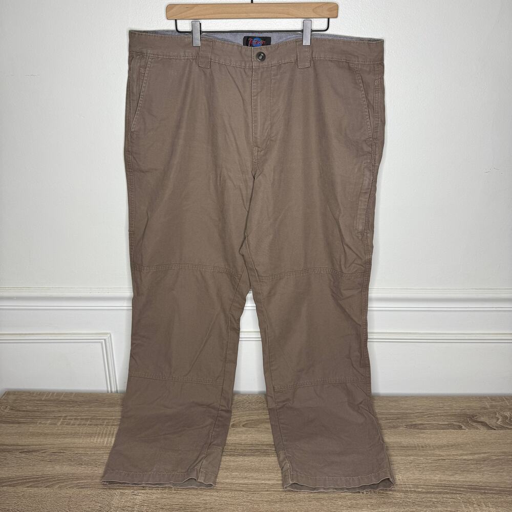 Rail Riders Cotton Tan Khaki Pants Mens 42x32